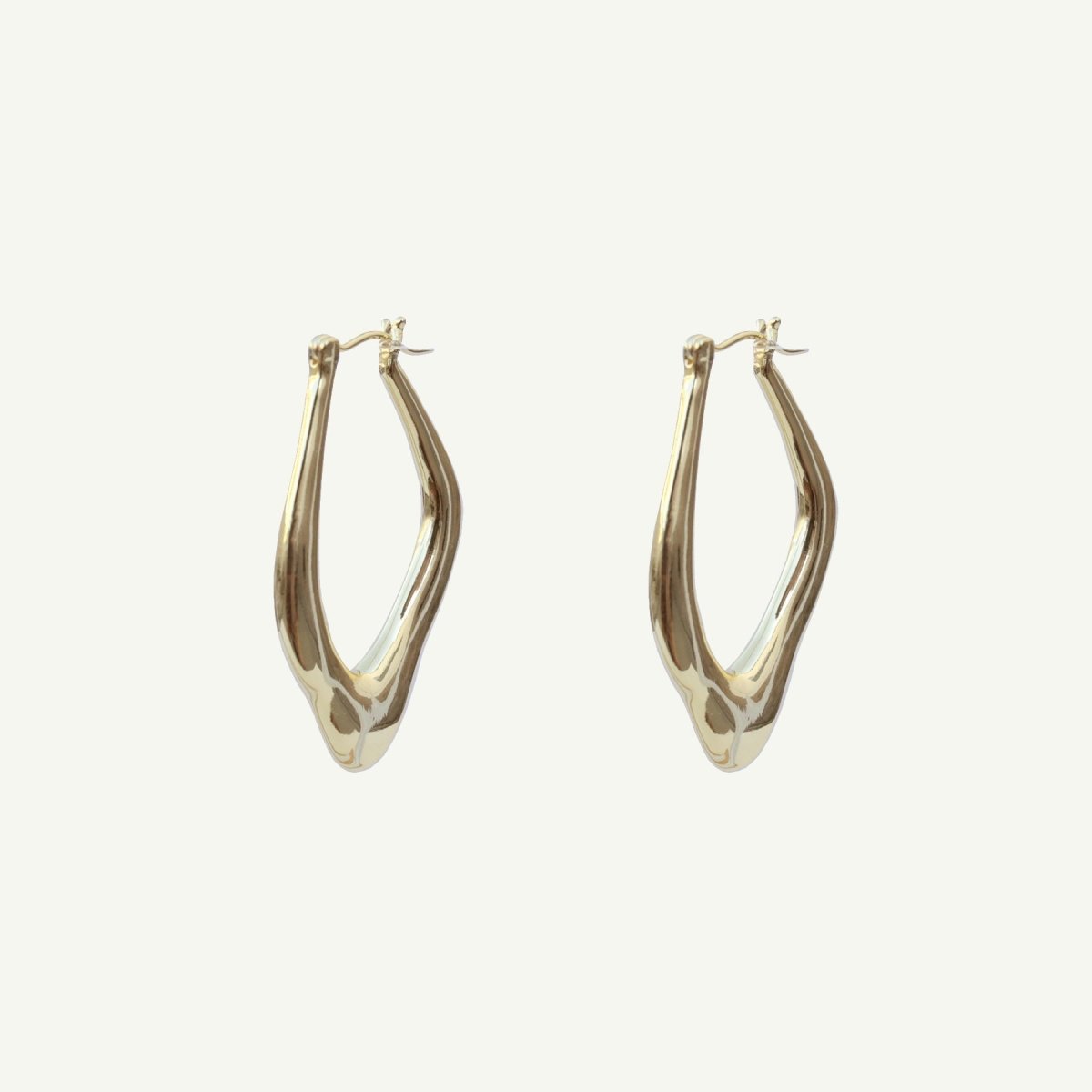 Paloma Hoop Earrings Earrings by Rahya Jewelry Design – Don't Panic Shoes