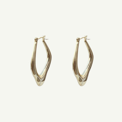 Paloma Hoop Earrings Earrings by Rahya Jewelry Design – Don't Panic Shoes