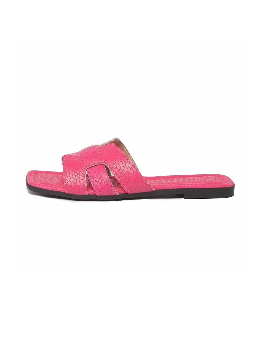 Paloma | Hot Pink Sandals by J.Adams – Don't Panic Shoes