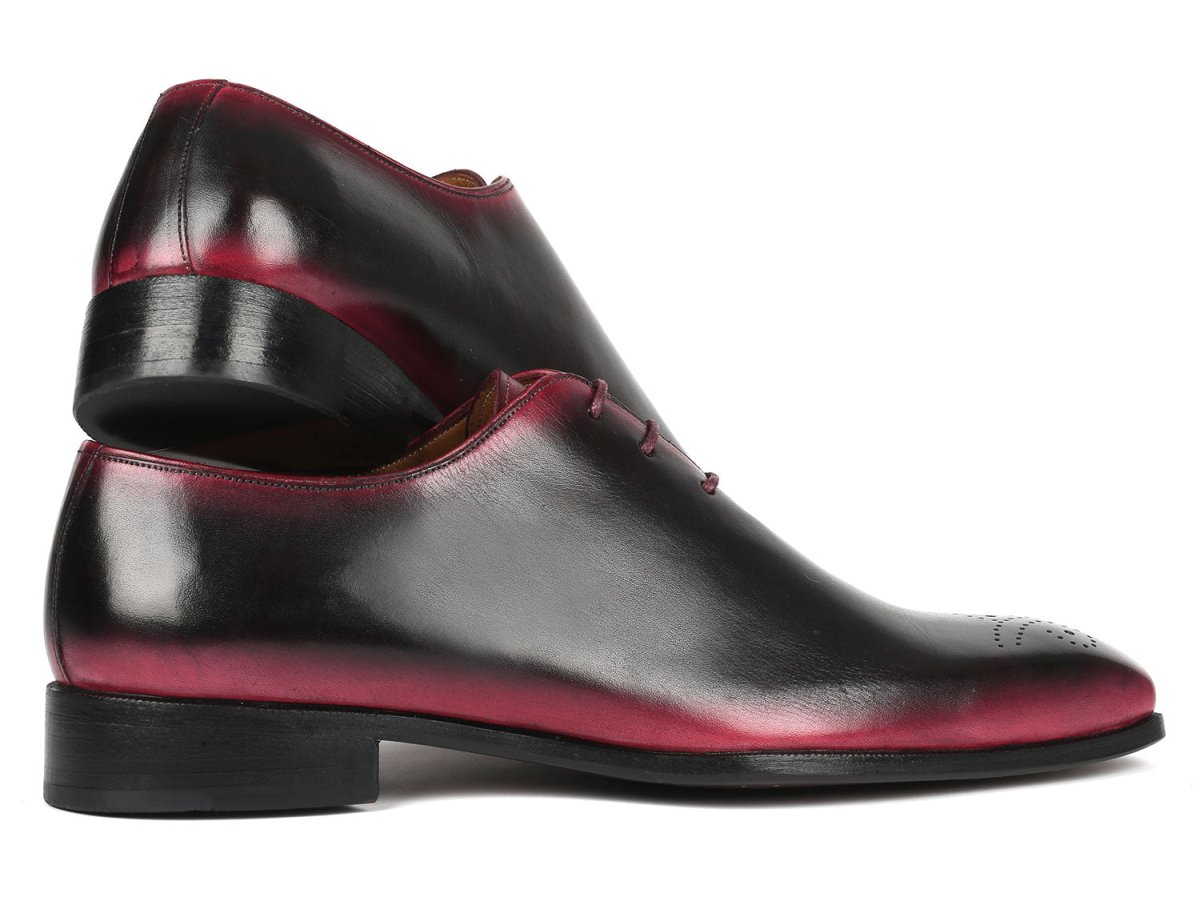 Paul Parkman Black And Red Men's Oxford Shoes Shoes by Paul Parkman – Don't Panic Shoes