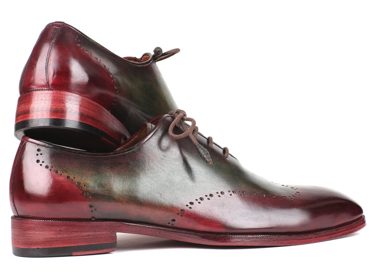 Paul Parkman Bordeaux And Green Wingtip Oxfords (Id097yl63) by Paul Parkman – Don't Panic Shoes