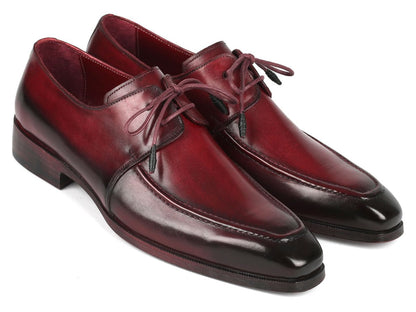 Paul Parkman Bordeaux Leather Apron Derby Shoes For Men (Id13brd92) by Paul Parkman – Don't Panic Shoes