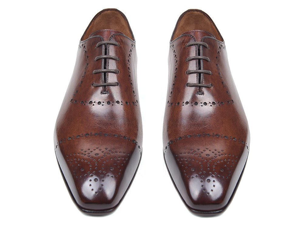 Paul Parkman Brown Classic Brogues (IdZls11brw) by Paul Parkman – Don't Panic Shoes