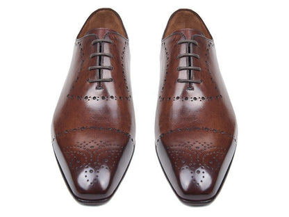 Paul Parkman Brown Classic Brogues (IdZls11brw) by Paul Parkman – Don't Panic Shoes
