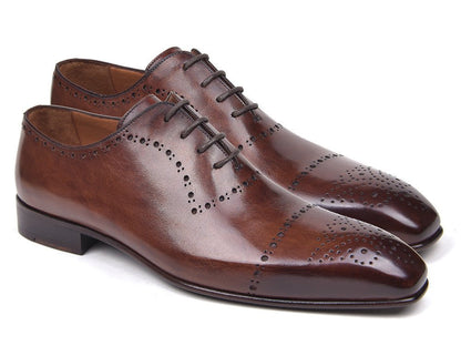 Paul Parkman Brown Classic Brogues (IdZls11brw) by Paul Parkman – Don't Panic Shoes