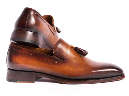 Paul Parkman Brown Goodyear Welted Tassel Loafers (Id51ts - Brw) by Paul Parkman – Don't Panic Shoes