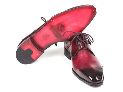 Paul Parkman Ghillie Lacing Bordeaux Dress Shoes (IdGt515 - Brd) by Paul Parkman – Don't Panic Shoes