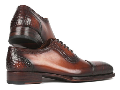 Paul Parkman Goodyear Welted Cap Toe Oxfords Brown (Id9482 - Brw) by Paul Parkman – Don't Panic Shoes