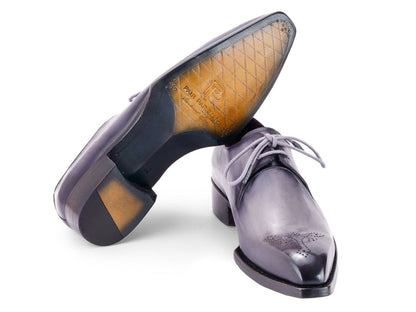 Paul Parkman Goodyear Welted Derby Shoes Gray (Id468s78) by Paul Parkman – Don't Panic Shoes