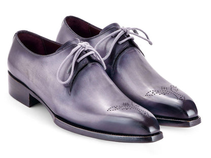 Paul Parkman Goodyear Welted Derby Shoes Gray (Id468s78) by Paul Parkman – Don't Panic Shoes