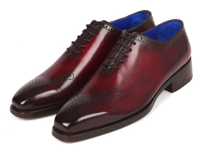 Paul Parkman Goodyear Welted Nched Oxfords Bordeaux (Id7614 - Brd) by Paul Parkman – Don't Panic Shoes