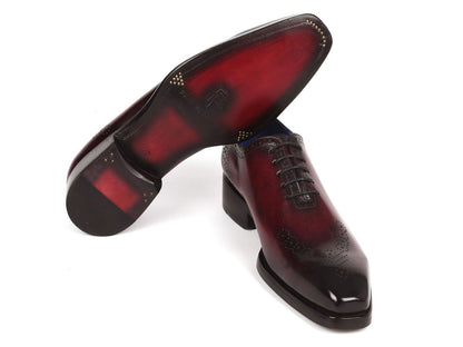Paul Parkman Goodyear Welted Nched Oxfords Bordeaux (Id7614 - Brd) by Paul Parkman – Don't Panic Shoes