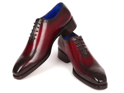 Paul Parkman Goodyear Welted Nched Oxfords Bordeaux (Id7614 - Brd) by Paul Parkman – Don't Panic Shoes