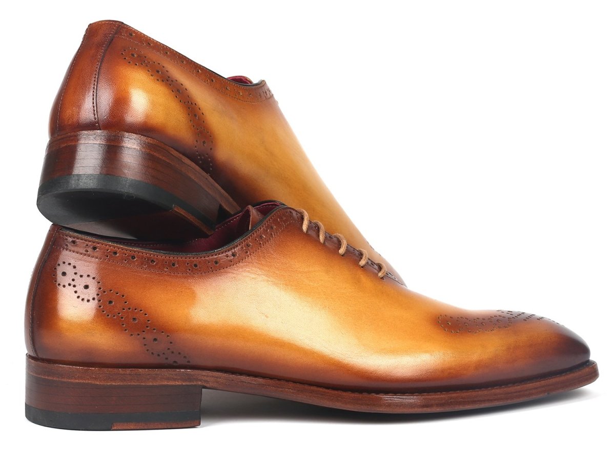 Paul Parkman Goodyear Welted Nched Oxfords Camel (Id7614 - Cml) by Paul Parkman – Don't Panic Shoes