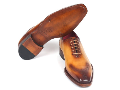 Paul Parkman Goodyear Welted Nched Oxfords Camel (Id7614 - Cml) by Paul Parkman – Don't Panic Shoes