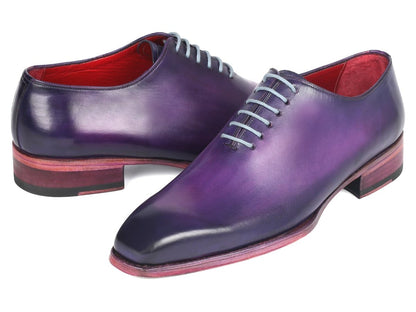 Paul Parkman Goodyear Welted Wholecut Oxfords Purple Hand - Painted (Id044prp) by Paul Parkman – Don't Panic Shoes