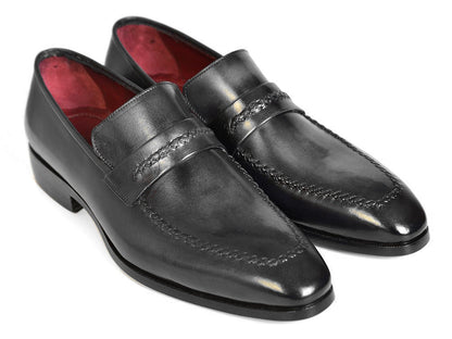 Paul Parkman Gray And Black Men's Loafers (Id068 - Gray) by Paul Parkman – Don't Panic Shoes