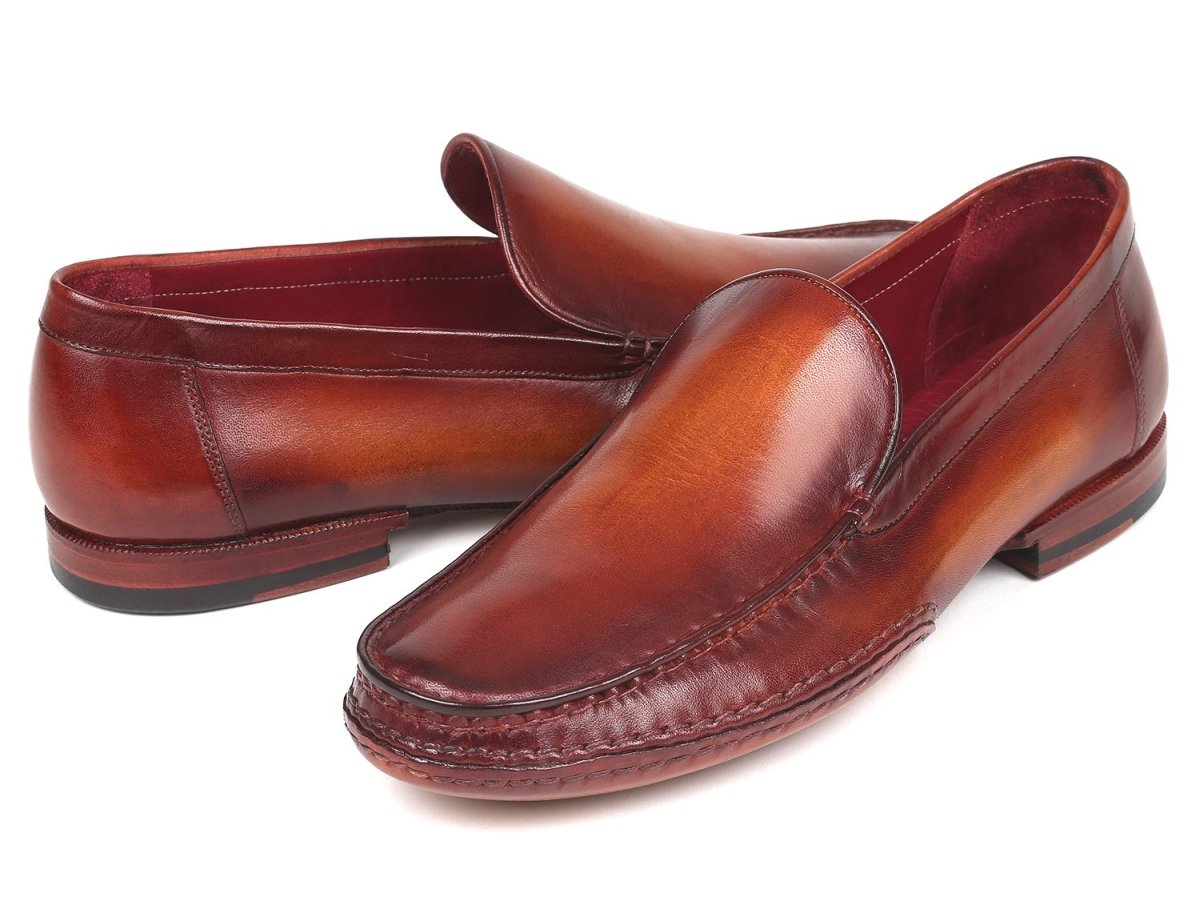 Paul Parkman Hand - Sewn Moccasins Brown (IdMc651 - Brw) by Paul Parkman – Don't Panic Shoes