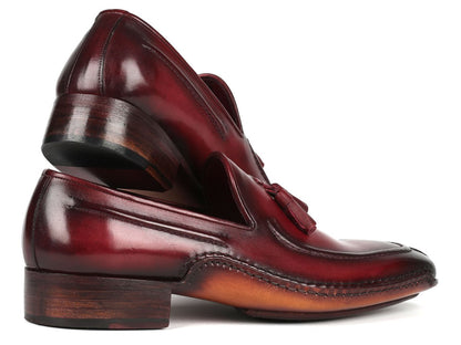 Paul Parkman Hand - Sewn Tassel Loafers Bordeaux (Id082 - Brd) by Paul Parkman – Don't Panic Shoes