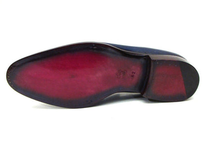 Paul Parkman Kiltie Tassel Loafer Navy And Tobacco (IdKt74nb) by Paul Parkman – Don't Panic Shoes