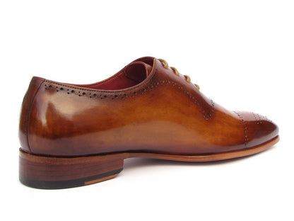 Paul Parkman Light Brown Classic Brogues (IdZls32cml) by Paul Parkman – Don't Panic Shoes