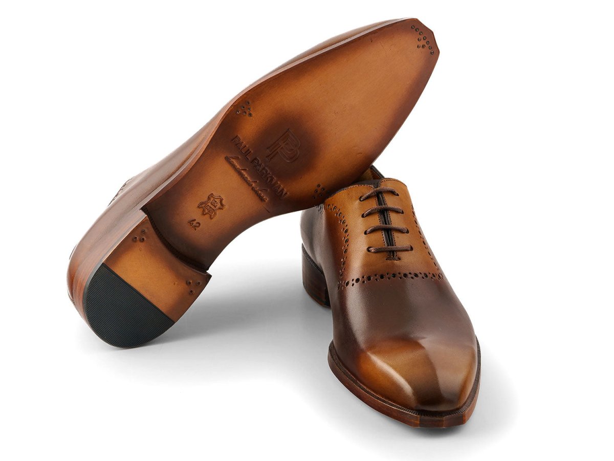 Paul Parkman Men's Antique Brown Oxfords (IdAg444brw) by Paul Parkman – Don't Panic Shoes