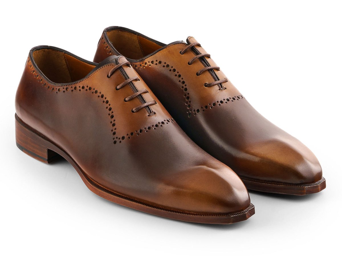 Paul Parkman Men's Antique Brown Oxfords (IdAg444brw) by Paul Parkman – Don't Panic Shoes
