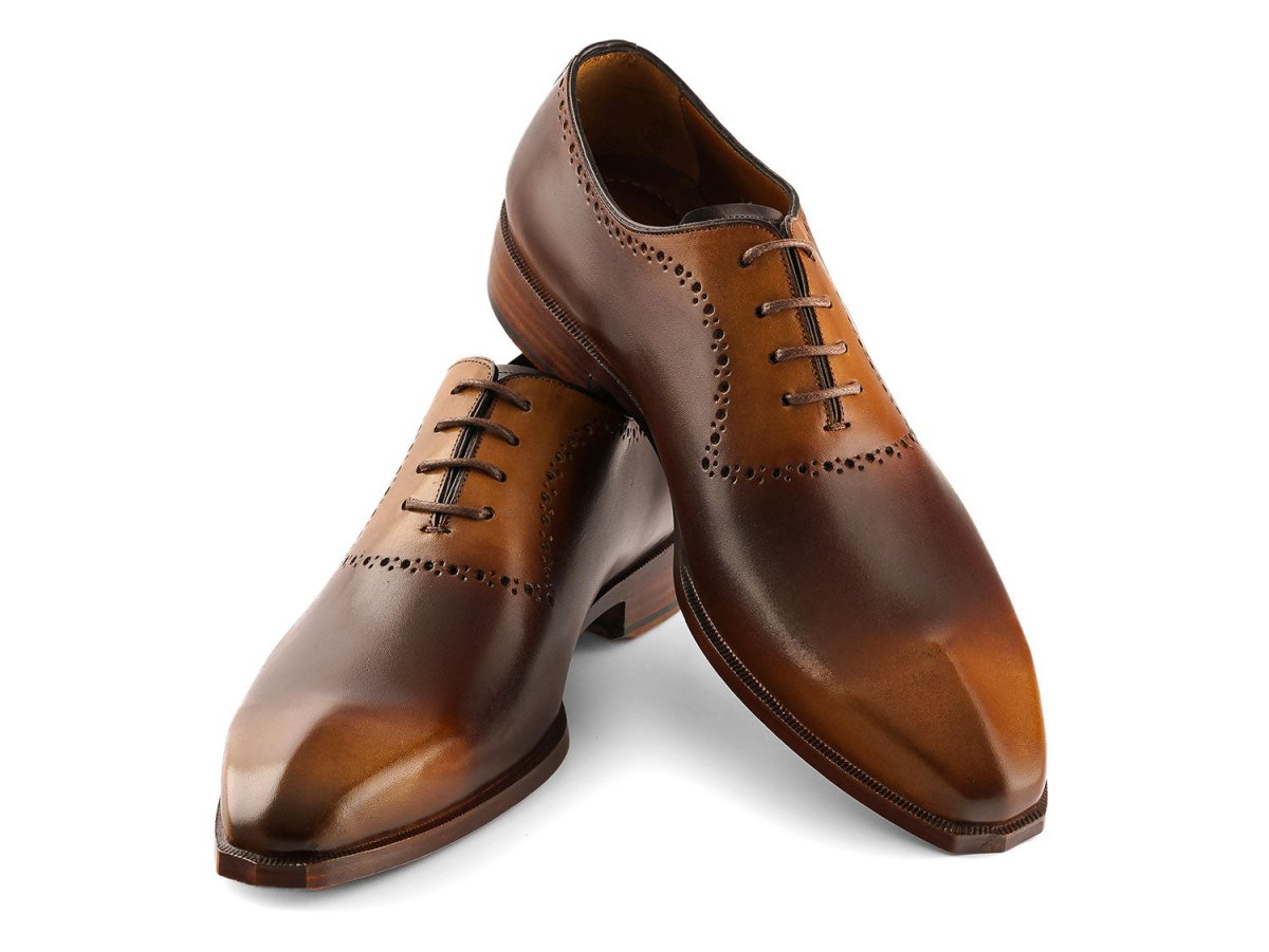 Paul Parkman Men's Antique Brown Oxfords (IdAg444brw) by Paul Parkman – Don't Panic Shoes