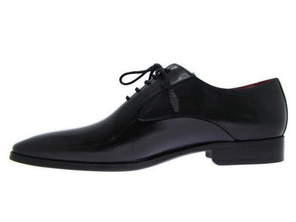 Paul Parkman Men's Black Oxfords Leather Upper And Leather Sole (Id019 - Blk) by Paul Parkman – Don't Panic Shoes