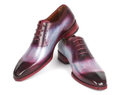 Paul Parkman Men's Blue And Purple Oxfords (IdAg446pbl) by Paul Parkman – Don't Panic Shoes
