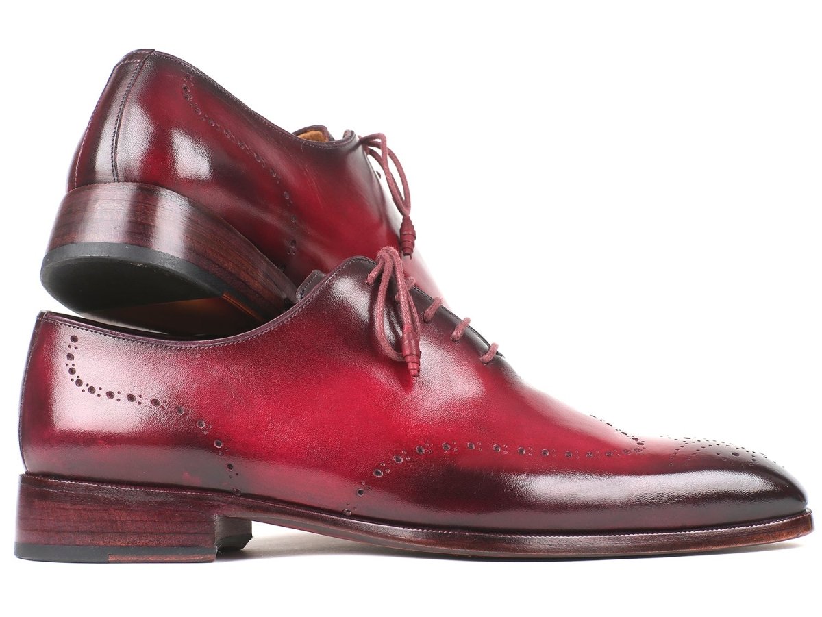 Paul Parkman Men's Bordeaux Burnished Wingtip Oxfords (Id84rt83) by Paul Parkman – Don't Panic Shoes