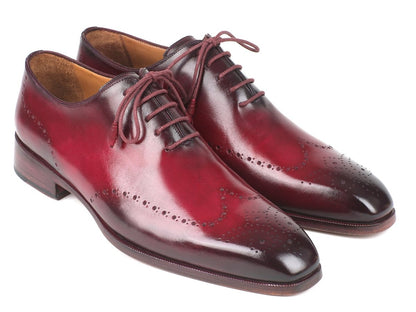 Paul Parkman Men's Bordeaux Burnished Wingtip Oxfords (Id84rt83) by Paul Parkman – Don't Panic Shoes