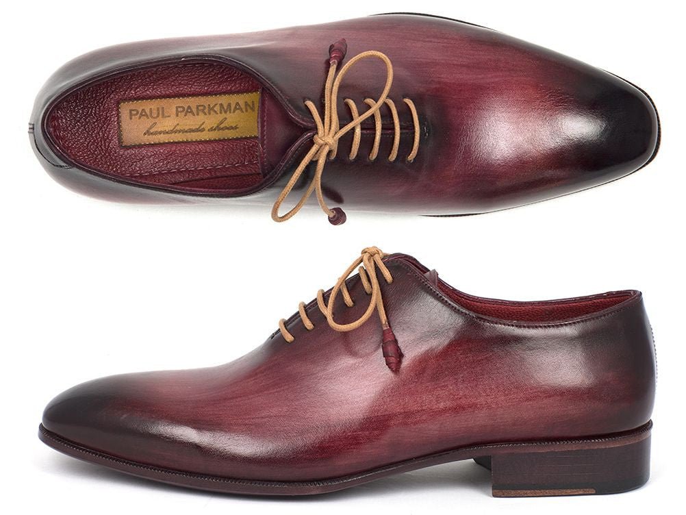 Paul Parkman Men's Burgundy Wholecut Plain Toe Oxfords (IdDs65bur) by Paul Parkman – Don't Panic Shoes