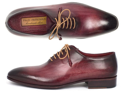 Paul Parkman Men's Burgundy Wholecut Plain Toe Oxfords (IdDs65bur) by Paul Parkman – Don't Panic Shoes