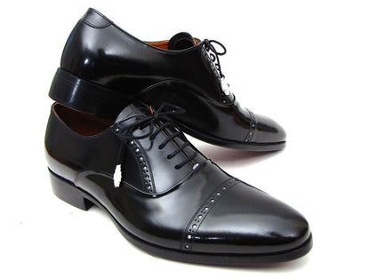 Paul Parkman Men's Captoe Oxfords Black Dress Shoes (Id78rg61) by Paul Parkman – Don't Panic Shoes