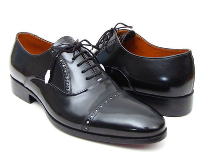 Paul Parkman Men's Captoe Oxfords Black Dress Shoes (Id78rg61) by Paul Parkman – Don't Panic Shoes