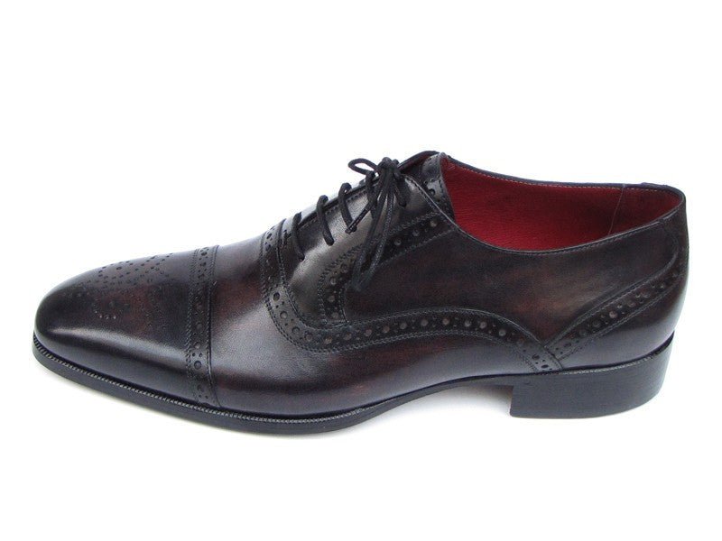 Paul Parkman Men's Captoe Oxfords Bronze And Black Shoes (Id77u844) by Paul Parkman – Don't Panic Shoes