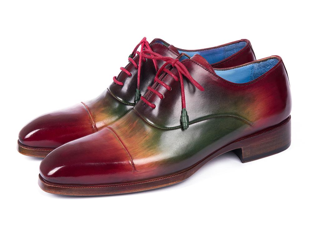 Paul Parkman Men's Captoe Oxfords In Multicolor Shoes by Paul Parkman – Don't Panic Shoes
