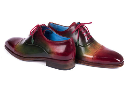 Paul Parkman Men's Captoe Oxfords Multicolor (Id1744 - Mlt) by Paul Parkman – Don't Panic Shoes