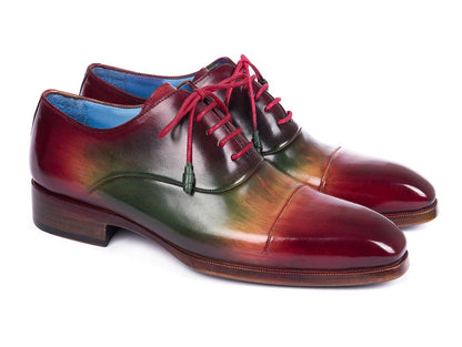 Paul Parkman Men's Captoe Oxfords Multicolor (Id1744 - Mlt) by Paul Parkman – Don't Panic Shoes