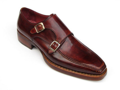 Paul Parkman Men's Double Monkstrap Goodyear Welted Shoes (Id061 - Brd) by Paul Parkman – Don't Panic Shoes