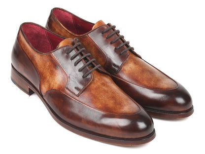 Paul Parkman Men's Dual Tone Brown Derby Shoes (Id995 - Brw) by Paul Parkman – Don't Panic Shoes