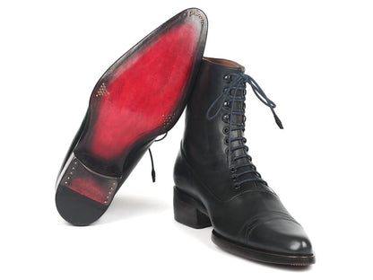 Paul Parkman Men's Goodyear Welted Boots Black Leather (IdCw477 - Blk) by Paul Parkman – Don't Panic Shoes