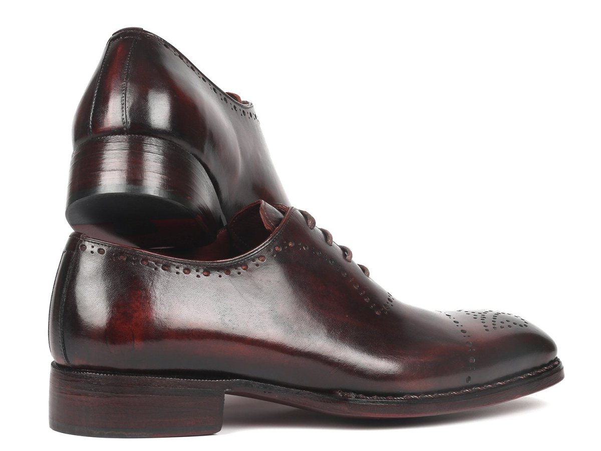 Paul Parkman Men's Goodyear Welted Oxfords In Dark Bordeaux Shoes by Paul Parkman – Don't Panic Shoes