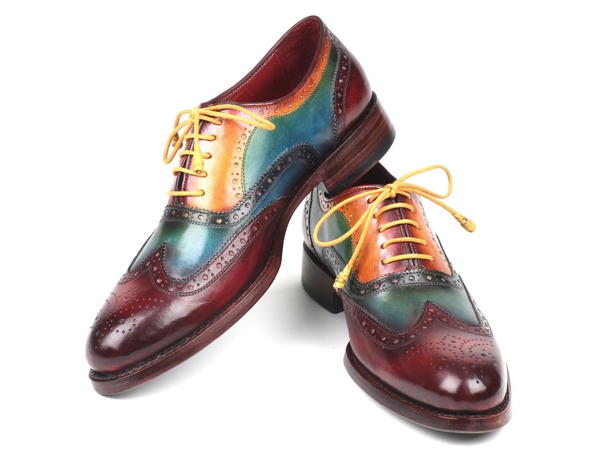 Paul Parkman Men's Goodyear Welted WIngtip Oxfords in Multiple Colors Shoes by Paul Parkman – Don't Panic Shoes