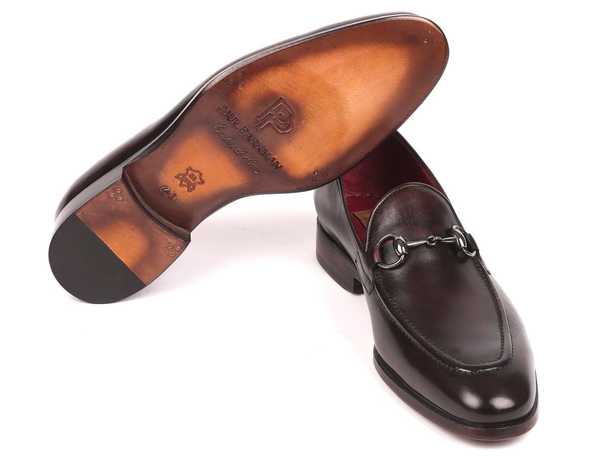 Paul Parkman Men's Horsebit Loafers In Dark Brown Shoes by Paul Parkman – Don't Panic Shoes