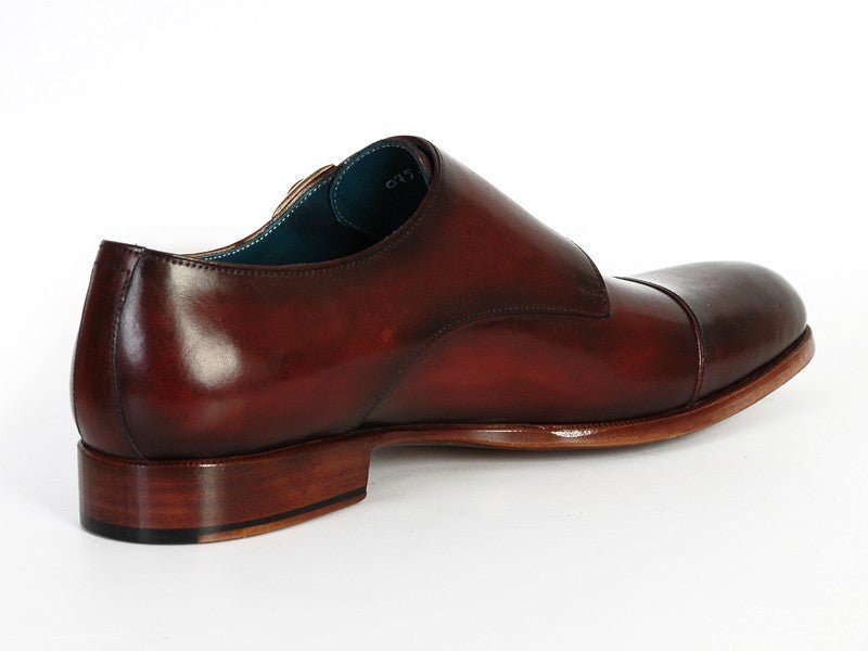 Paul Parkman Men's Leather Double Monkstraps In Dark Brown Shoes by Paul Parkman – Don't Panic Shoes