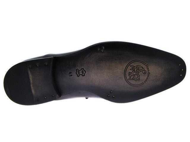 Paul Parkman Men's Leather Oxfords In Black Shoes by Paul Parkman – Don't Panic Shoes