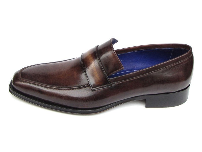 Paul Parkman Men's Loafer Bronze Hand Painted Shoes (Id012 - Brnz) by Paul Parkman – Don't Panic Shoes