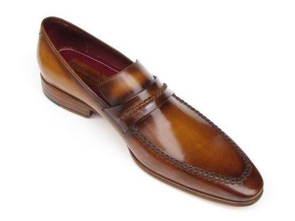 Paul Parkman Men's Loafer Brown Leather Shoes (Id068 - Cml) by Paul Parkman – Don't Panic Shoes
